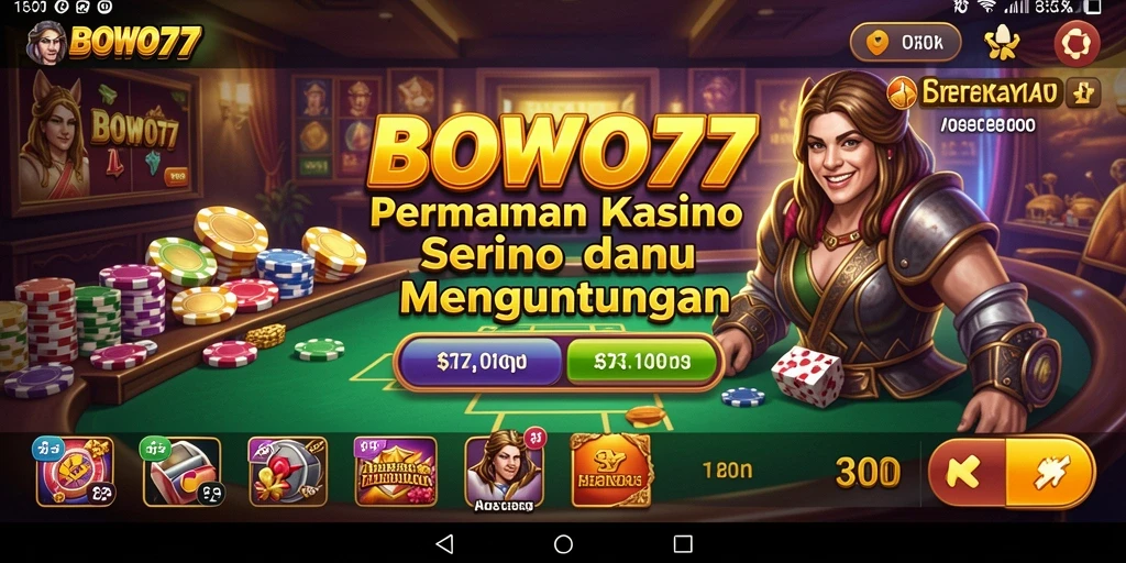 Tampilan menarik dari gameplay BOWO77 yang mengasyikkan.