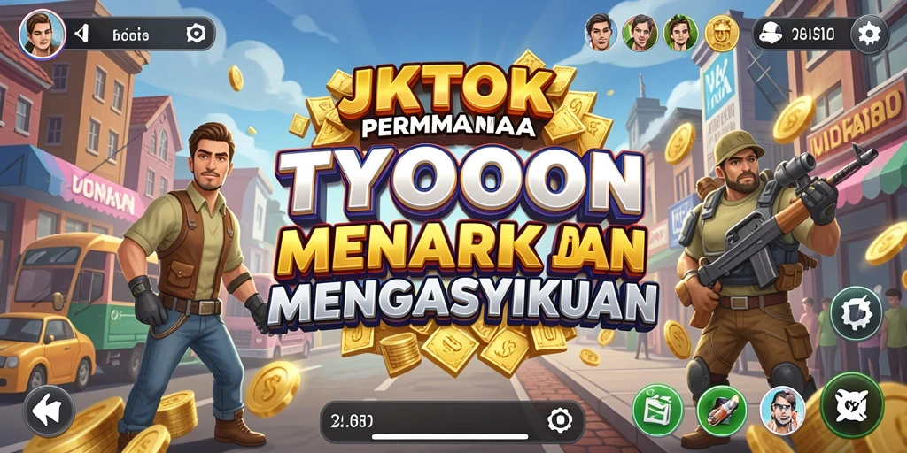 Tampilan gameplay JKTOK yang seru dan interaktif.