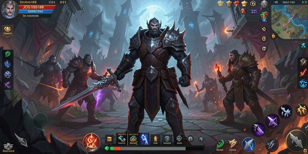 Screenshot gameplay JOSS188 menunjukkan aksi pertempuran yang mendebarkan.
