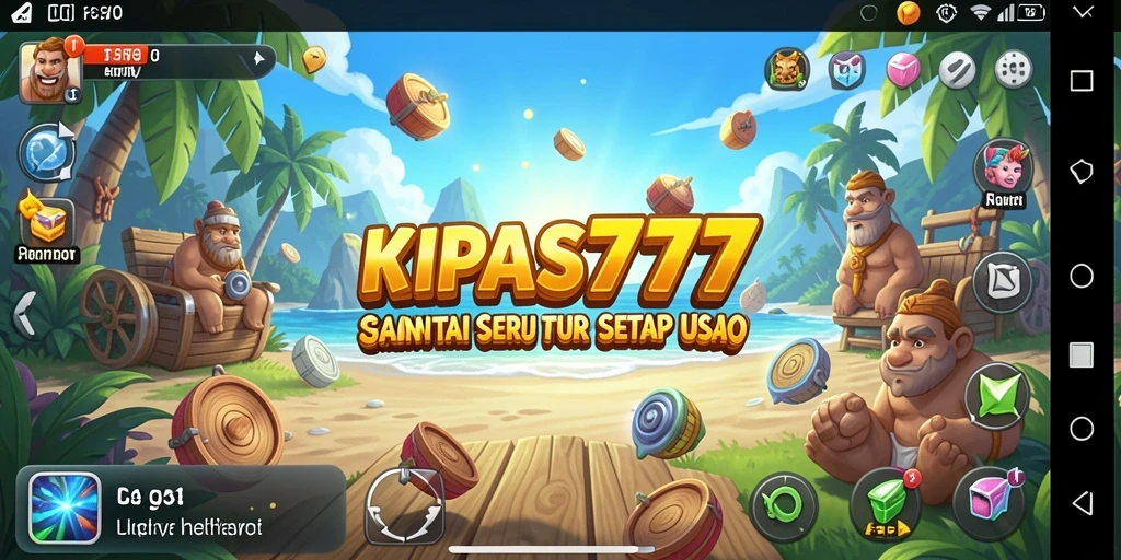 Tangkapan layar gameplay KIPAS777 yang seru dan penuh warna.