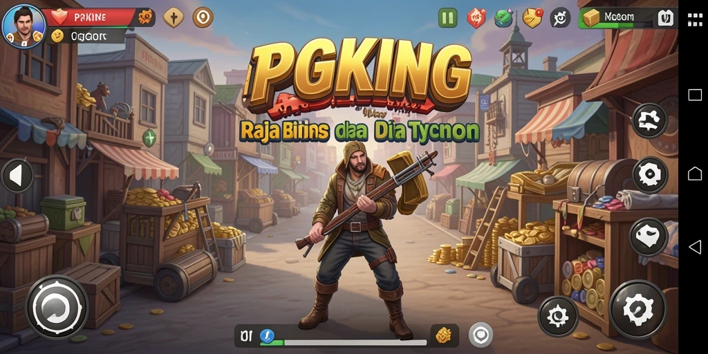 Tampilan gameplay PGKING yang seru dan interaktif.