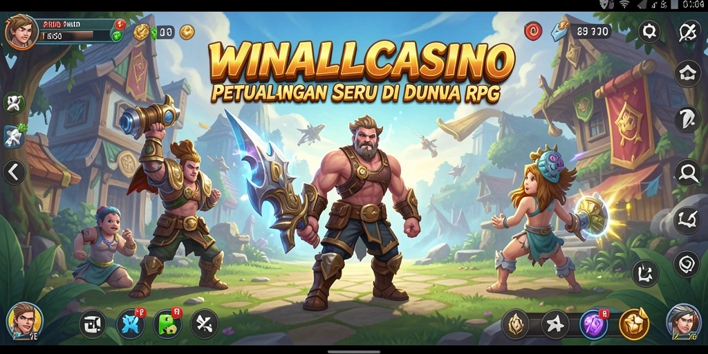 Gambaran gameplay menarik permainan RPG yang seru.
